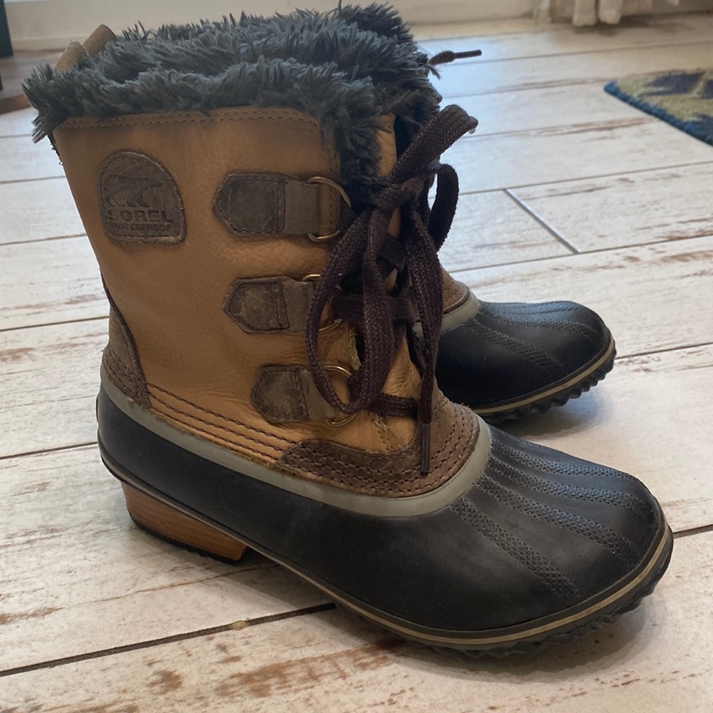 Waterproof Sorel Fur Boots